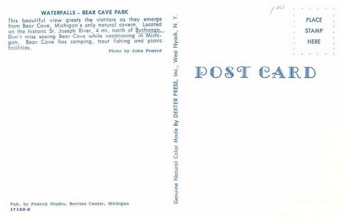 Bear Cave and Resort - Postcard (newer photo)